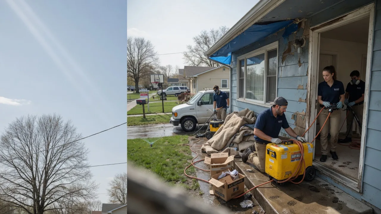 Basement Flood Cleanup in Middlesex, NC near me